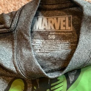 Marvel moisture wicking Hulk youth 5/6 tshirt